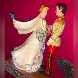 Jim Shore Disney Happily Ever After Cinderella Prince Wedding Valentine’s Day